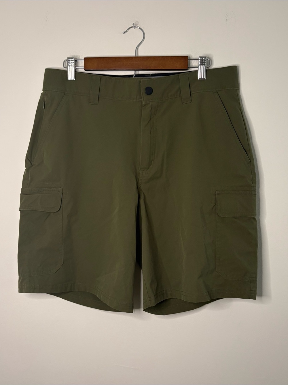 Orvis Men’s Sz 34 Green Technical Shorts Lightweight Hiking Outdoors fishing
